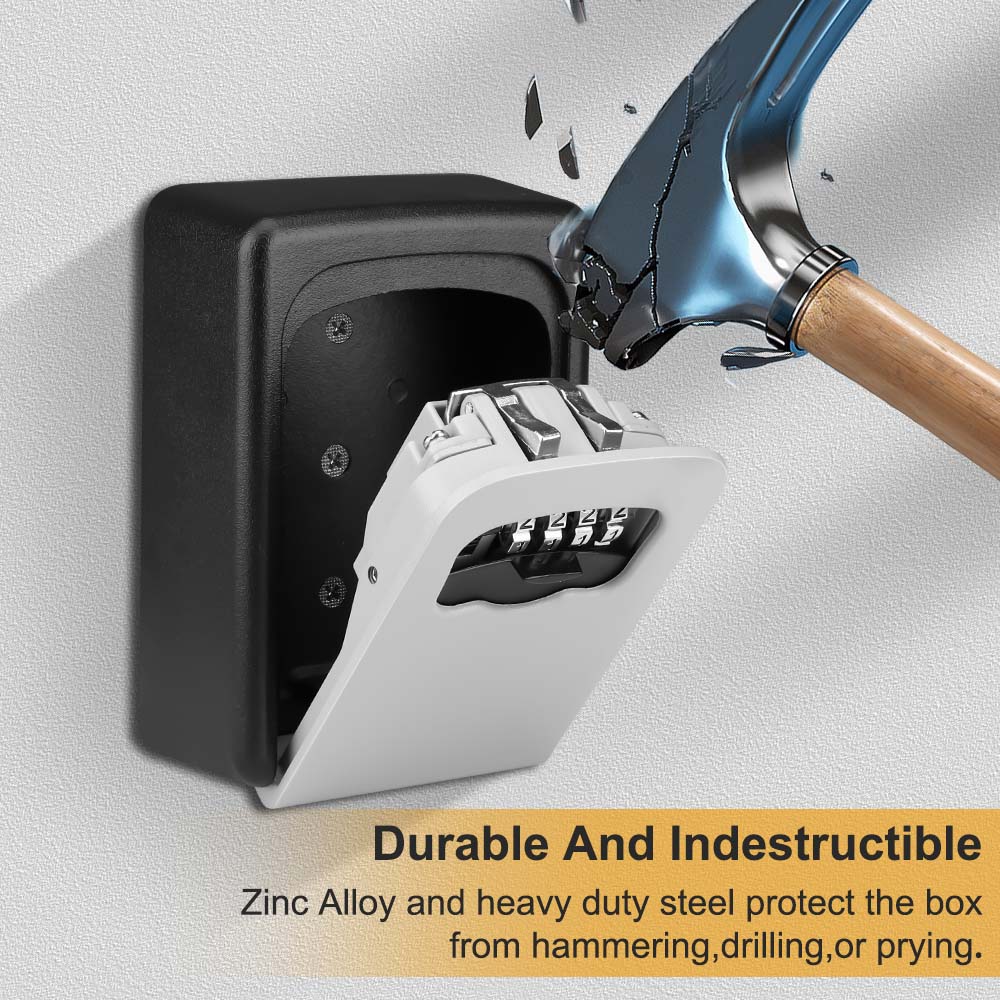 Password Lock Storage Box Meta - Smart Garden Gate Lock 评论和价格