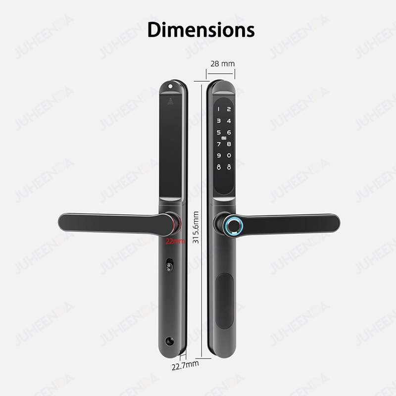 TTLock App Smart Aluminum Door - Smart Garden Gate Lock 评论和价格