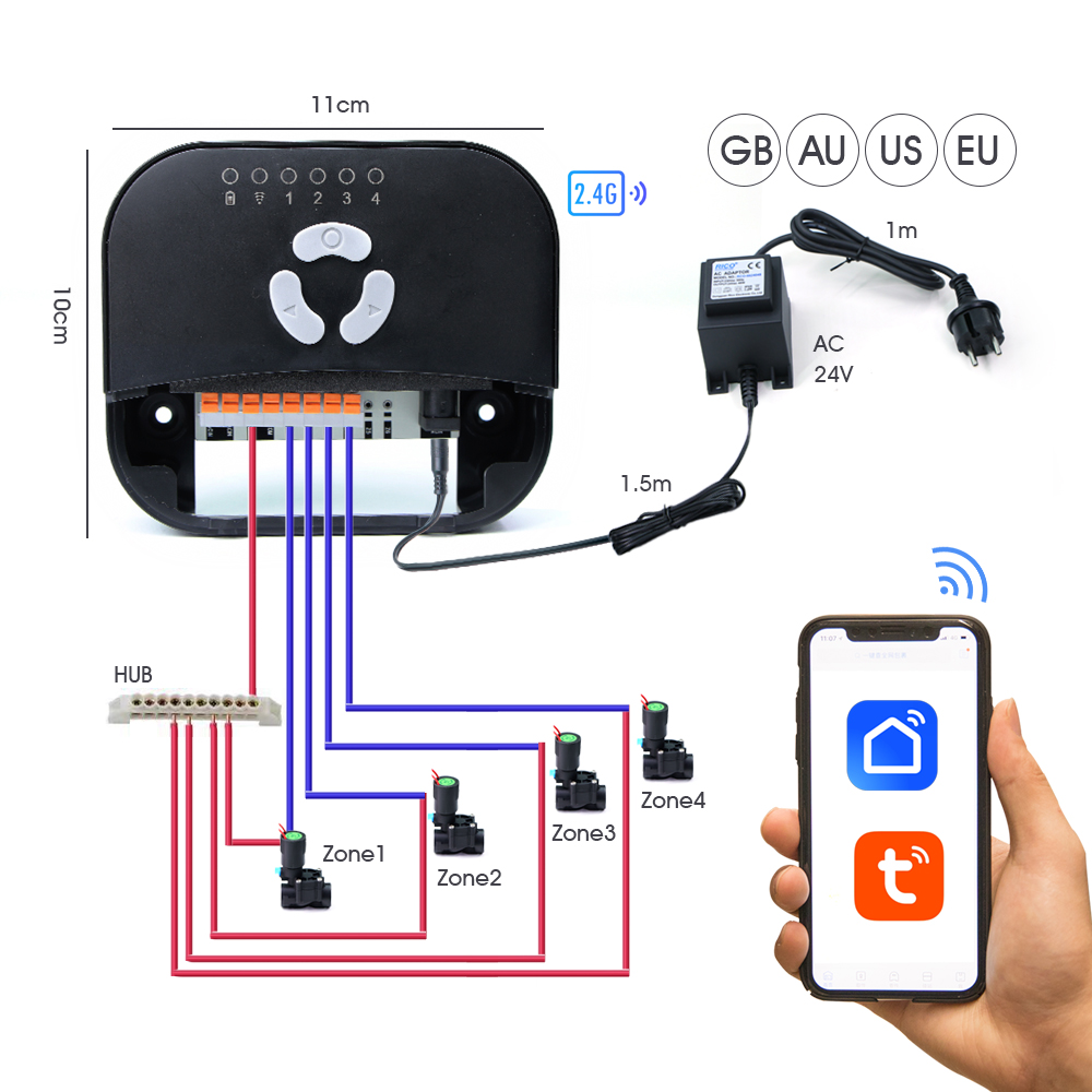 Garden Hose Solenoid Valve Con - Smart Garden Hose 评论和价格