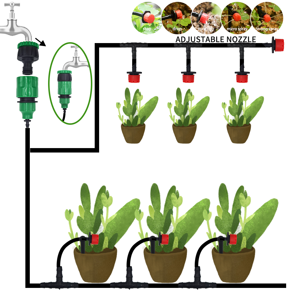 Micro Drip Irrigation System P - Smart Garden Project 评论和价格